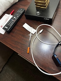 Needle for you know what found in our clean room