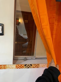 Window from room to hallway. I guess this is fine?