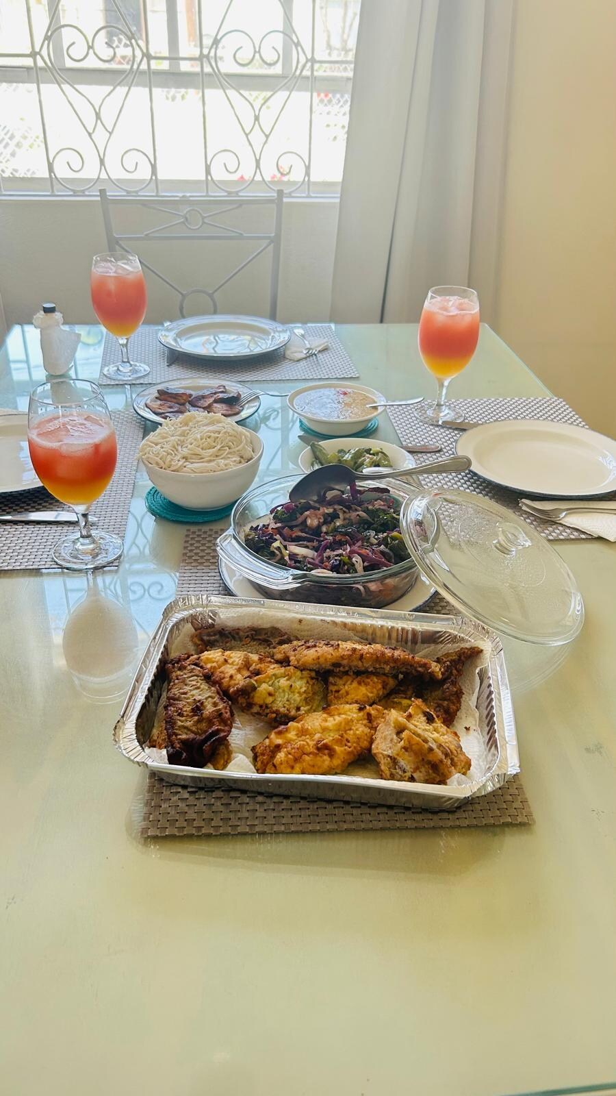 Meals we prepared 