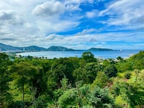The bay and Patong Beach