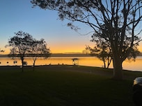 The view from the cabin