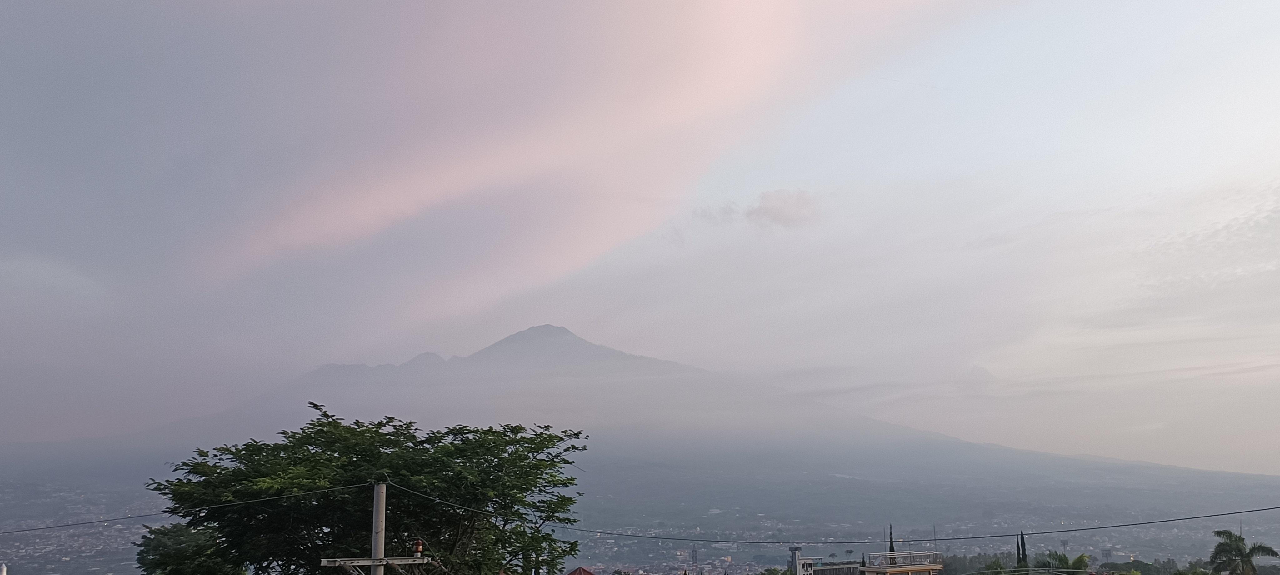 Sunrise view from hotel room