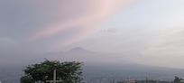 Sunrise view from hotel room