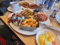 The in house restaurant was very pleasant.