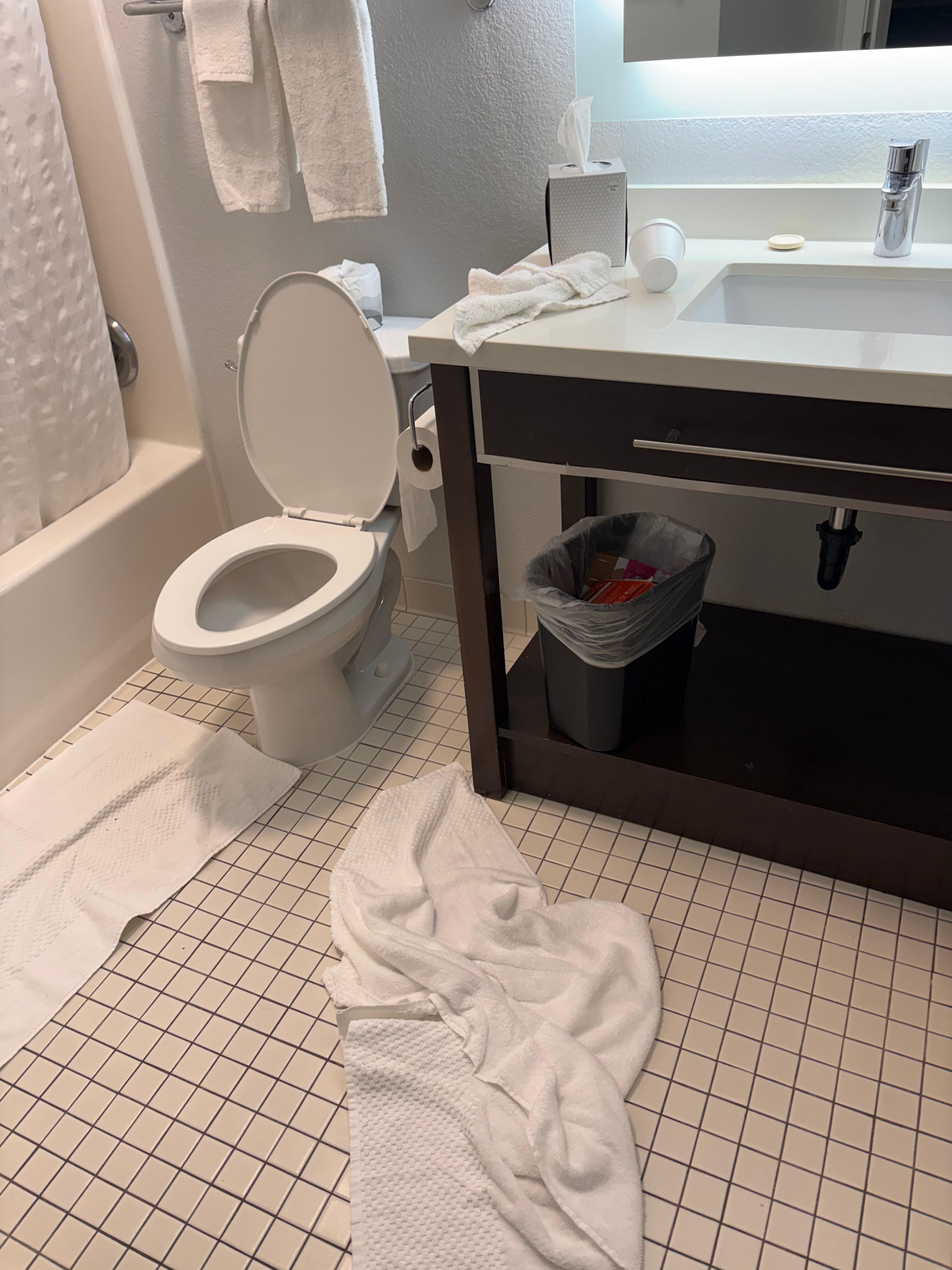 First dirty room…gross. 