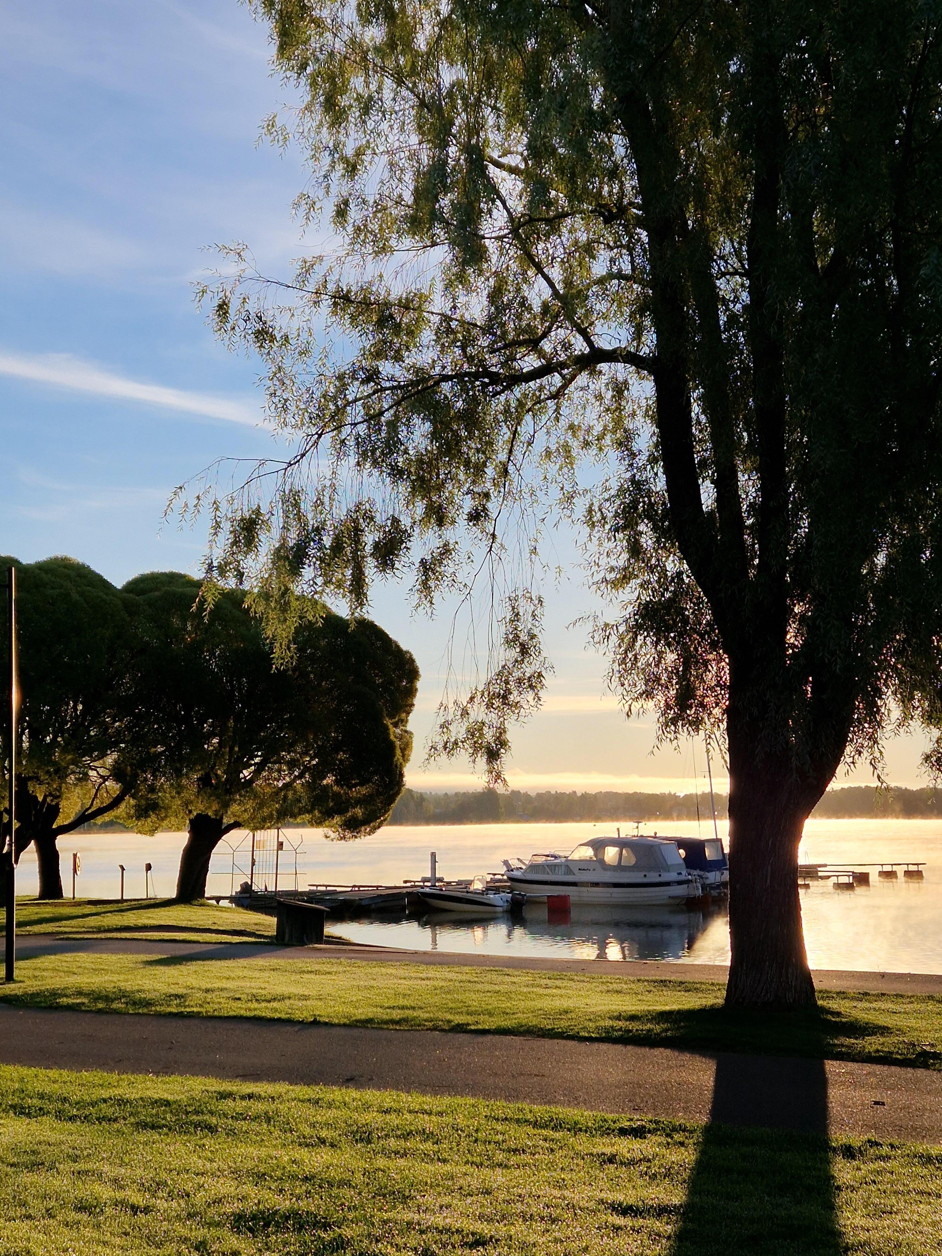 Siljan i soluppgång