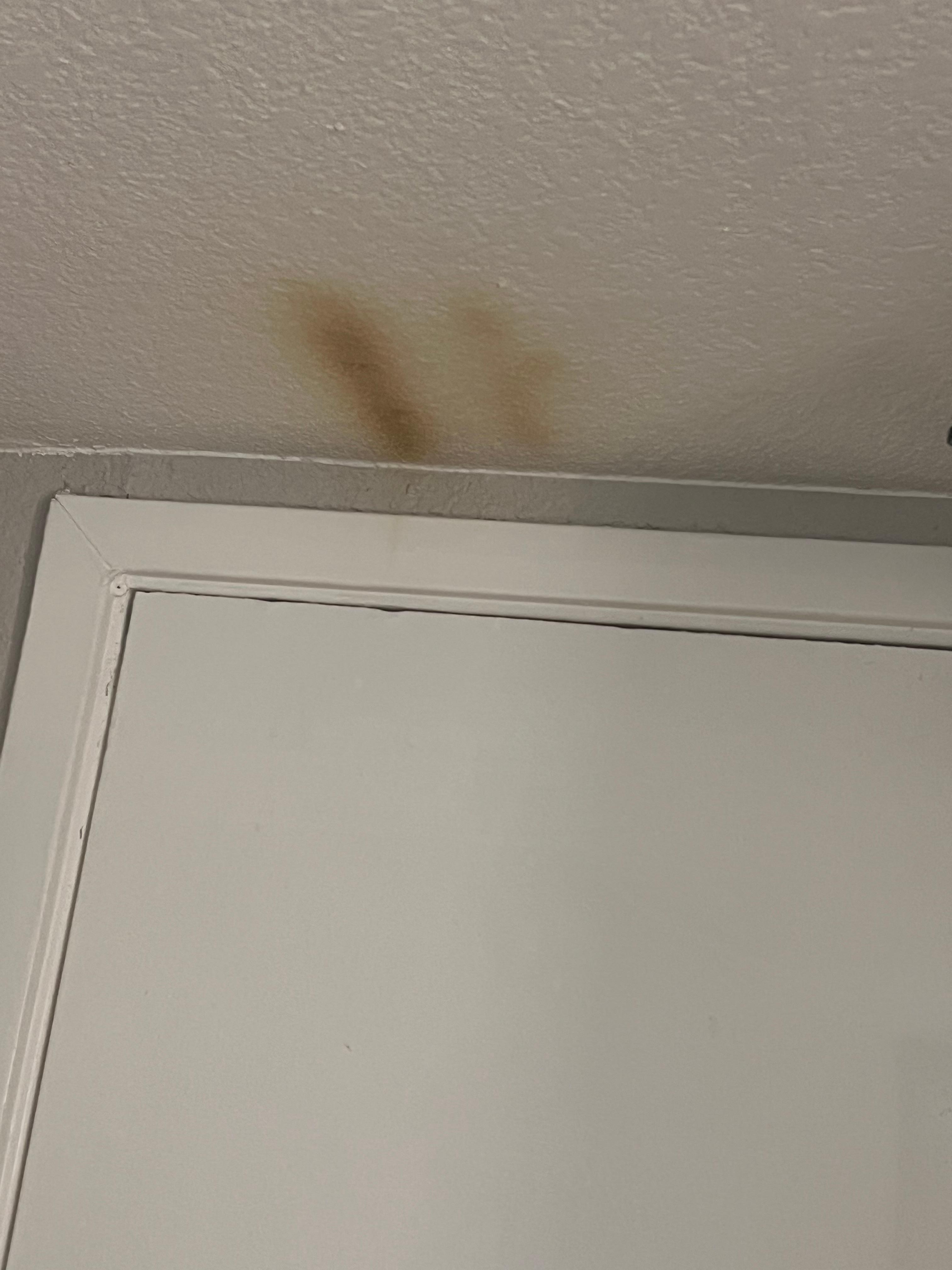 Burn above the door?