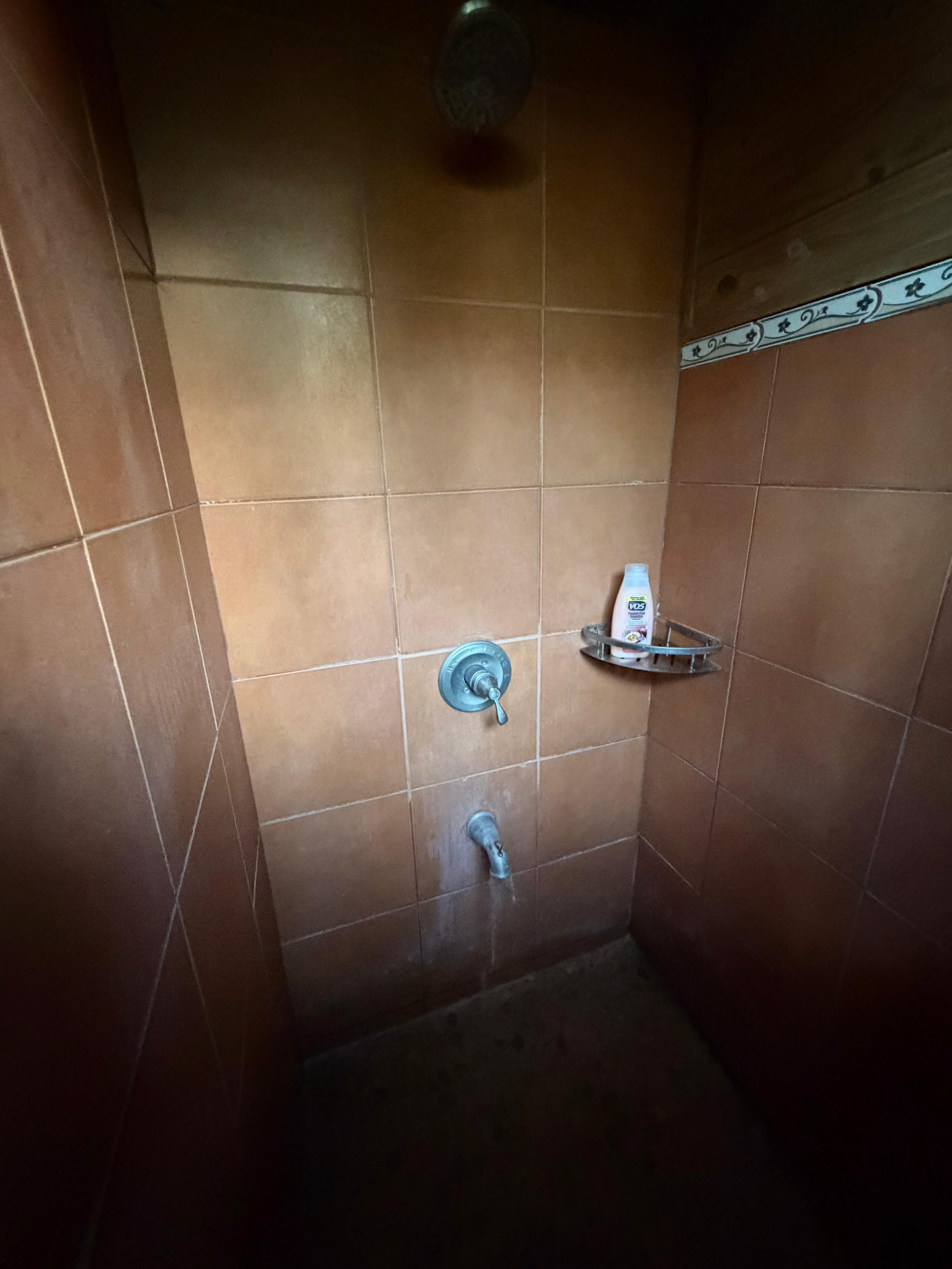 One of two showers that did not work. 