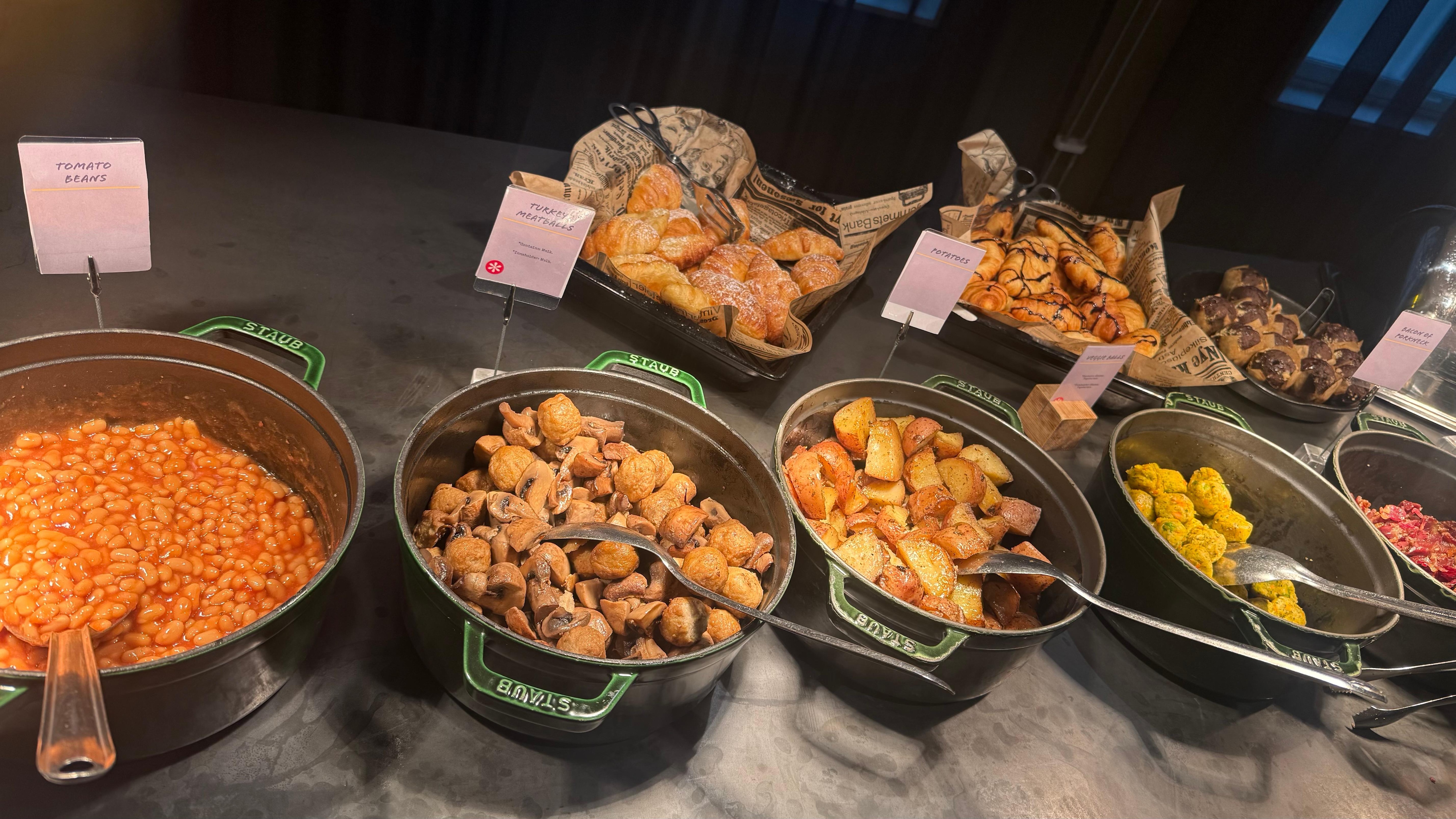 Buffet breakfast