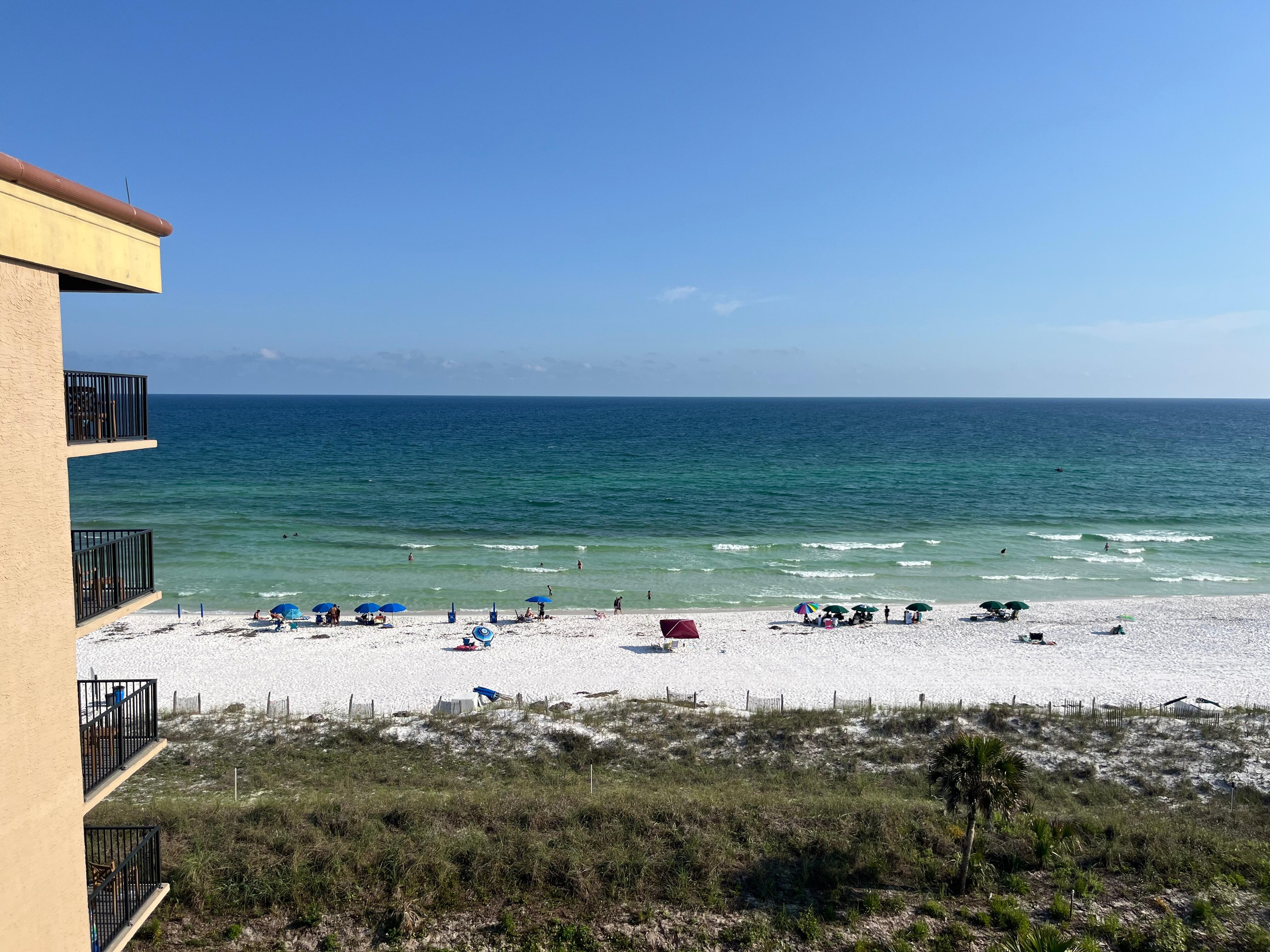 View from the hotel boardwalk 