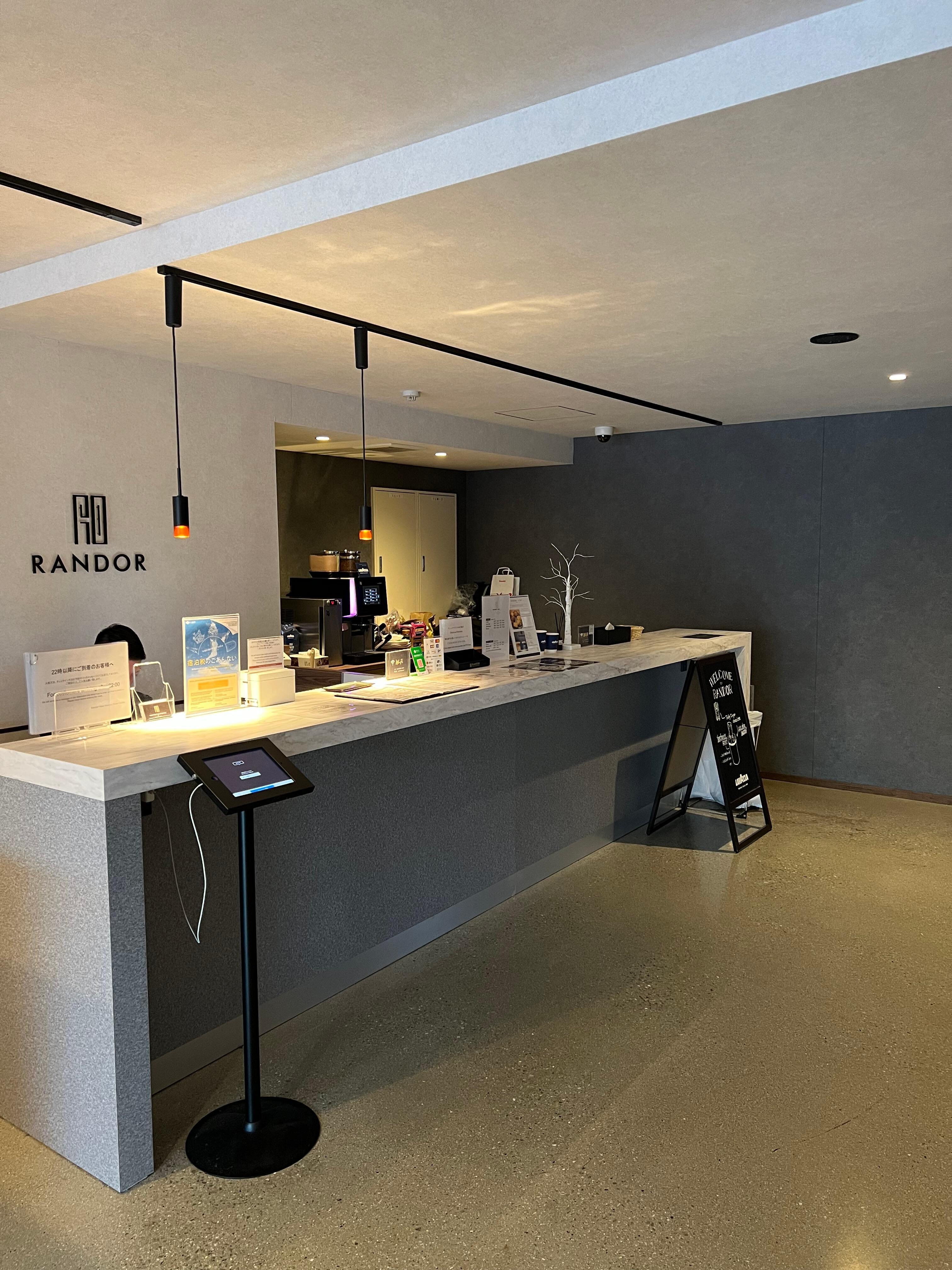 Front desk