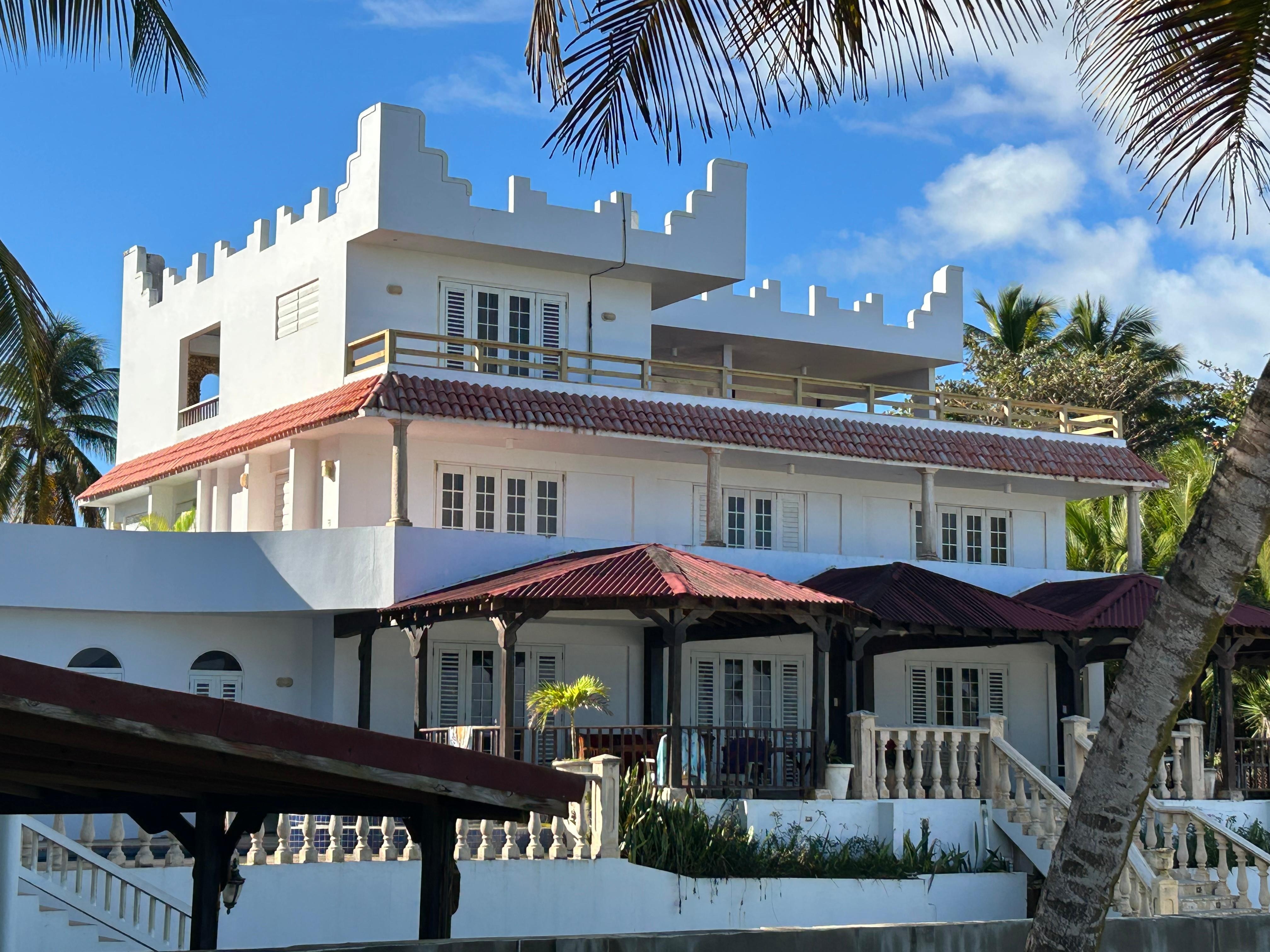 House from the beach