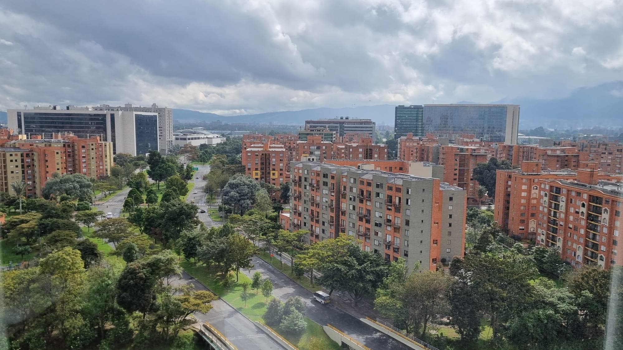 Bonita vista desde la habitaicón