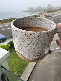 Coffee with a view