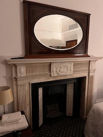 In-room fireplace (not usable).