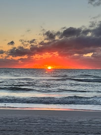 Sunset at Coquina Beach