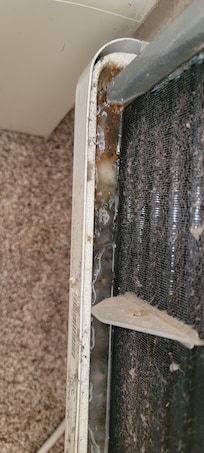 Ac unit full of mold