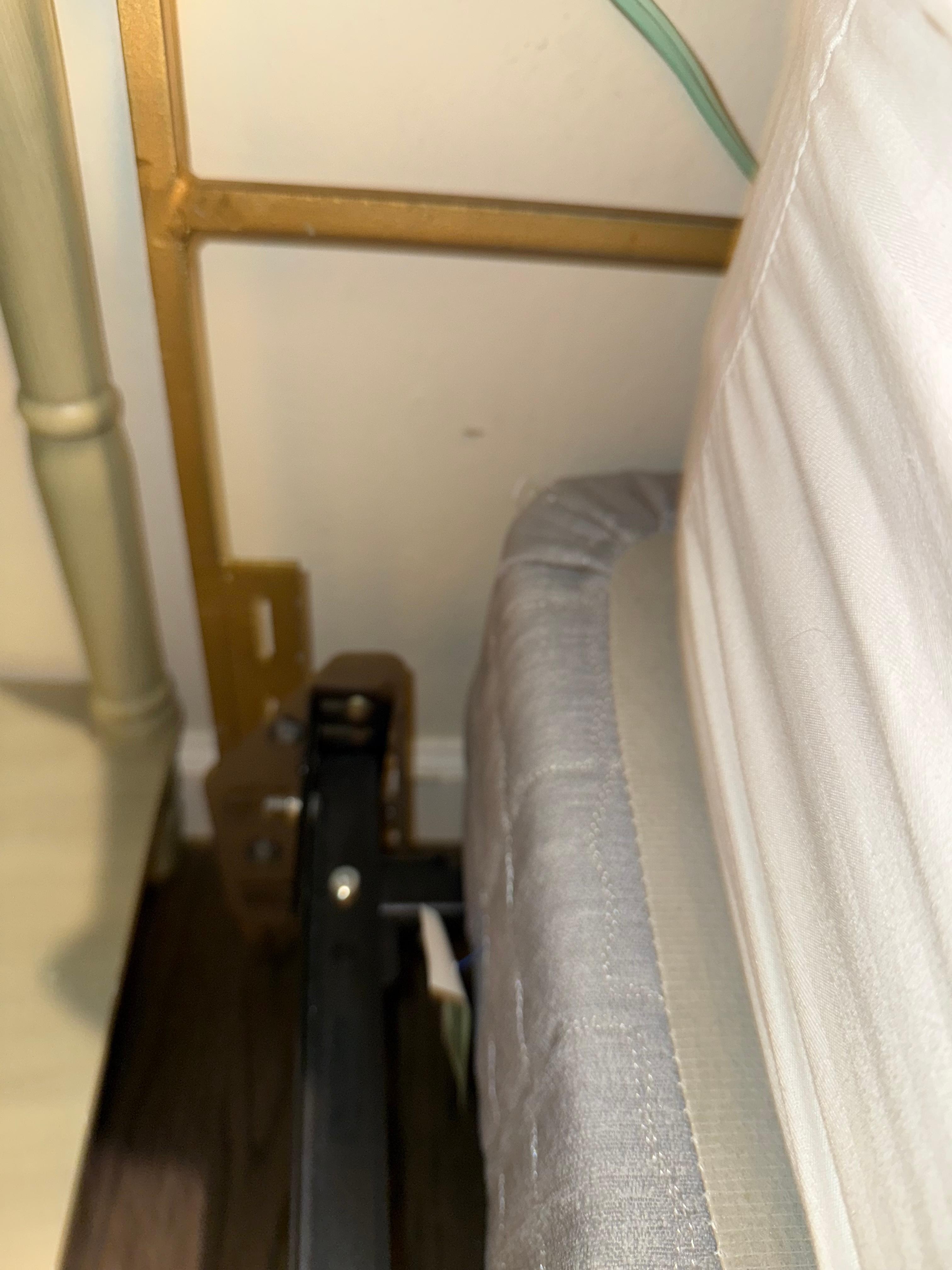 King bed frame not fit for mattress; unstable