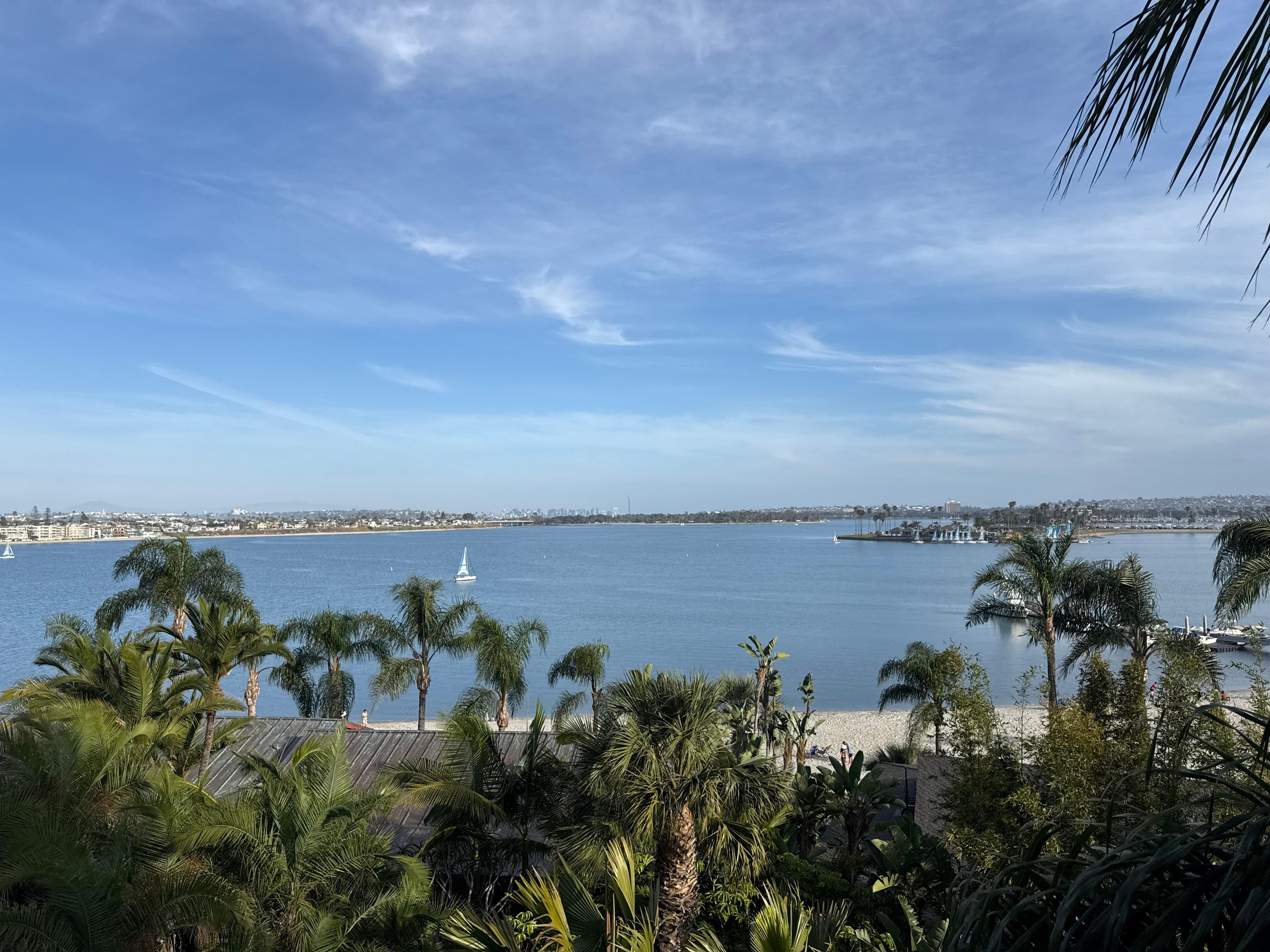 View from the King Size Water View Room