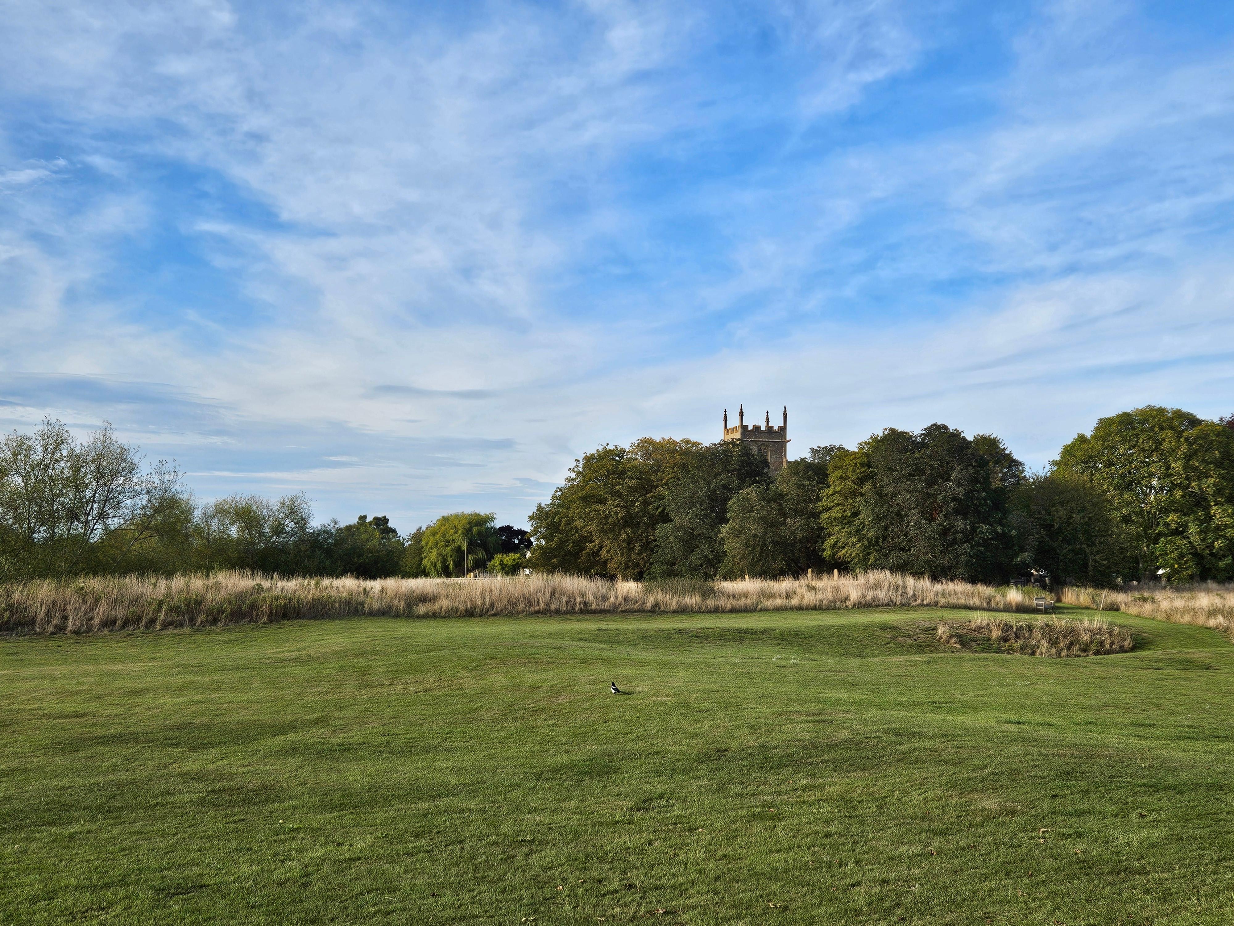 View from front of cottage