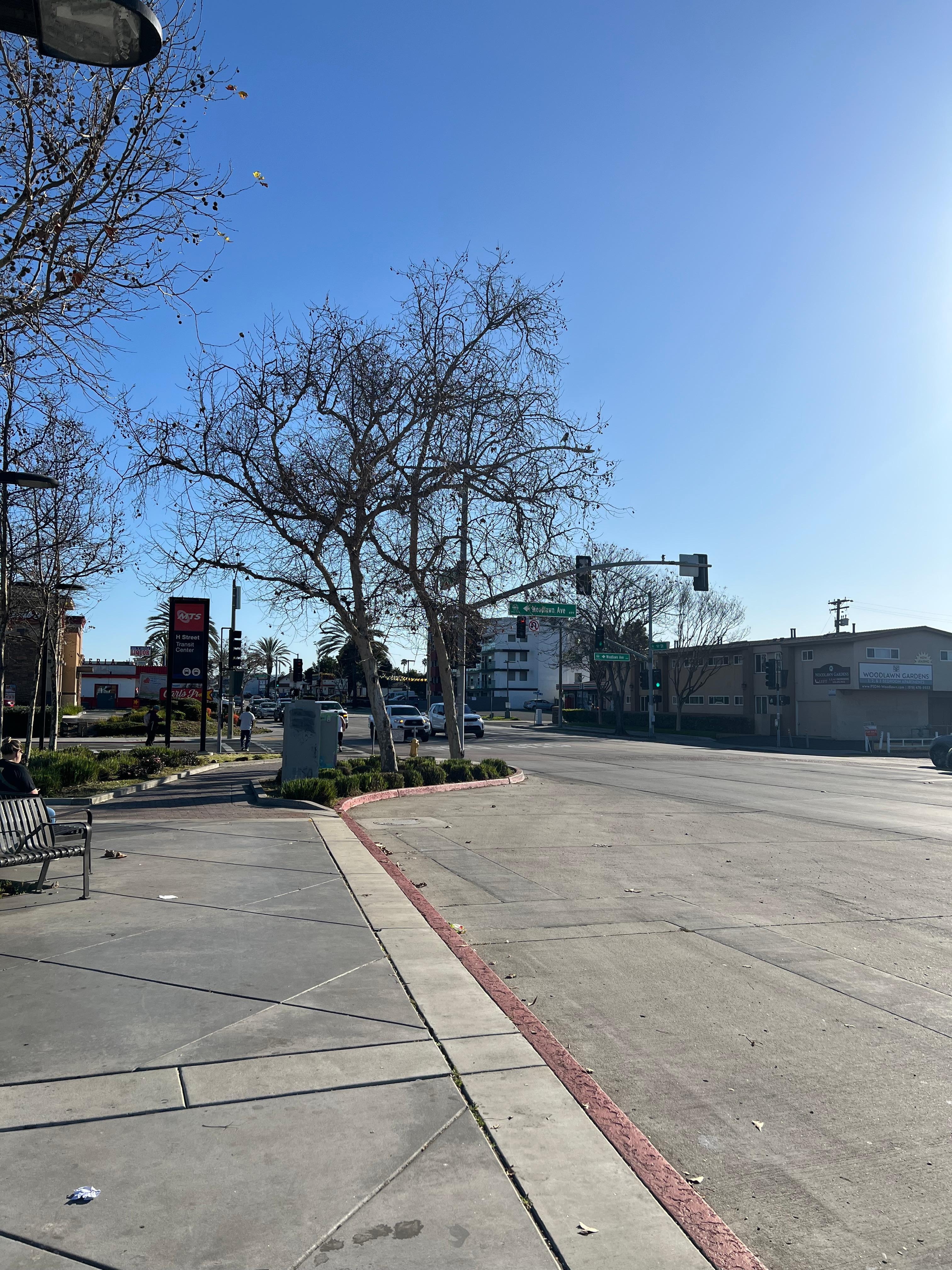 Short distance to shuttle stop, (train and bus stops here too)