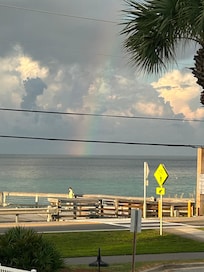 Waking up to the end of the rainbow but never found the pot of gold! Must still be out there…