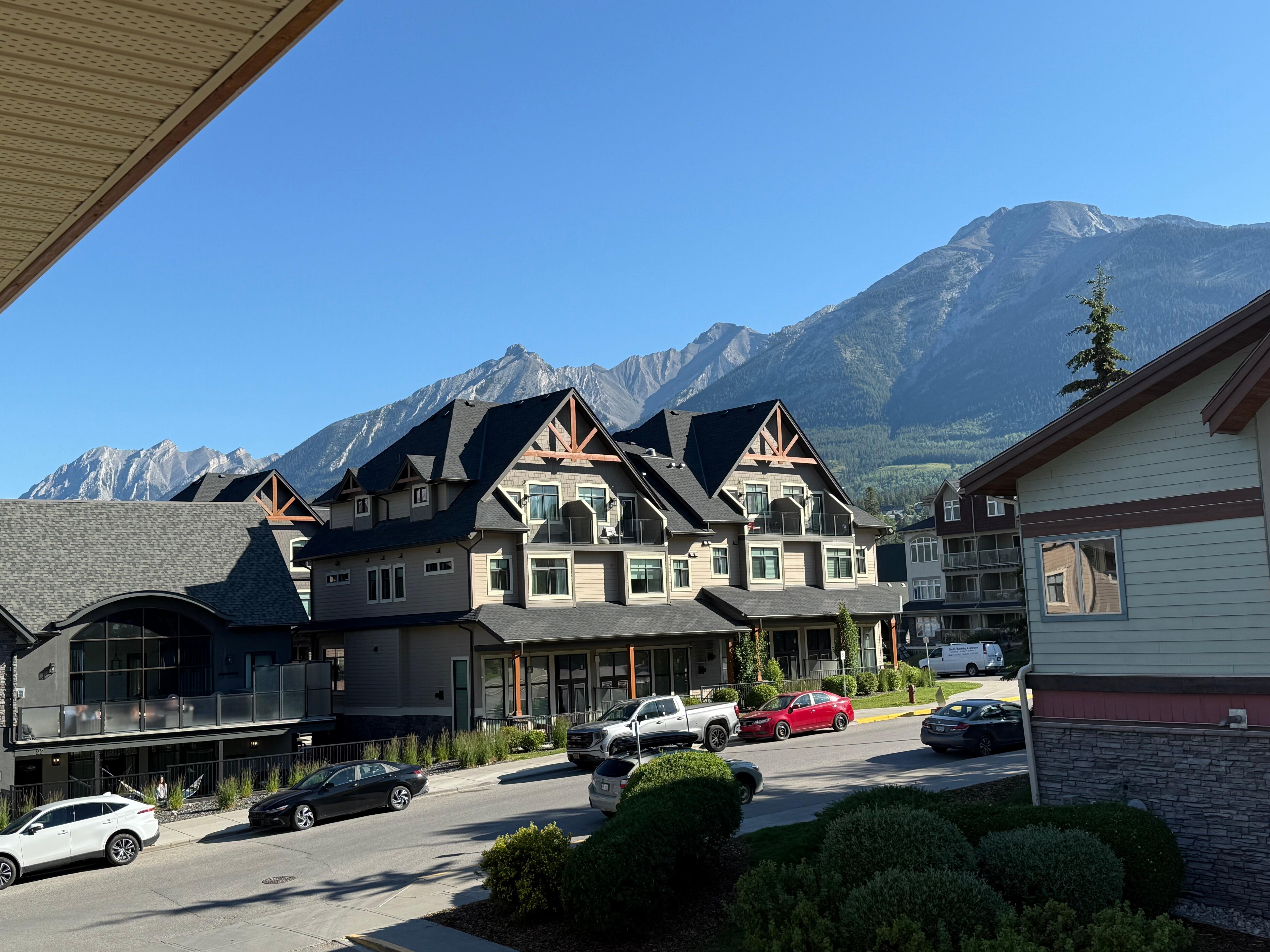 View from balcony