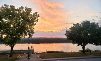 Sunrise from balcony