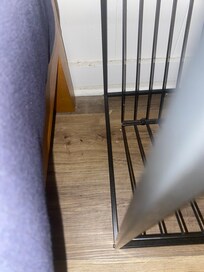 If I hadn’t of swept that’s what the floor looked like