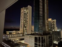 Evening view from lanai