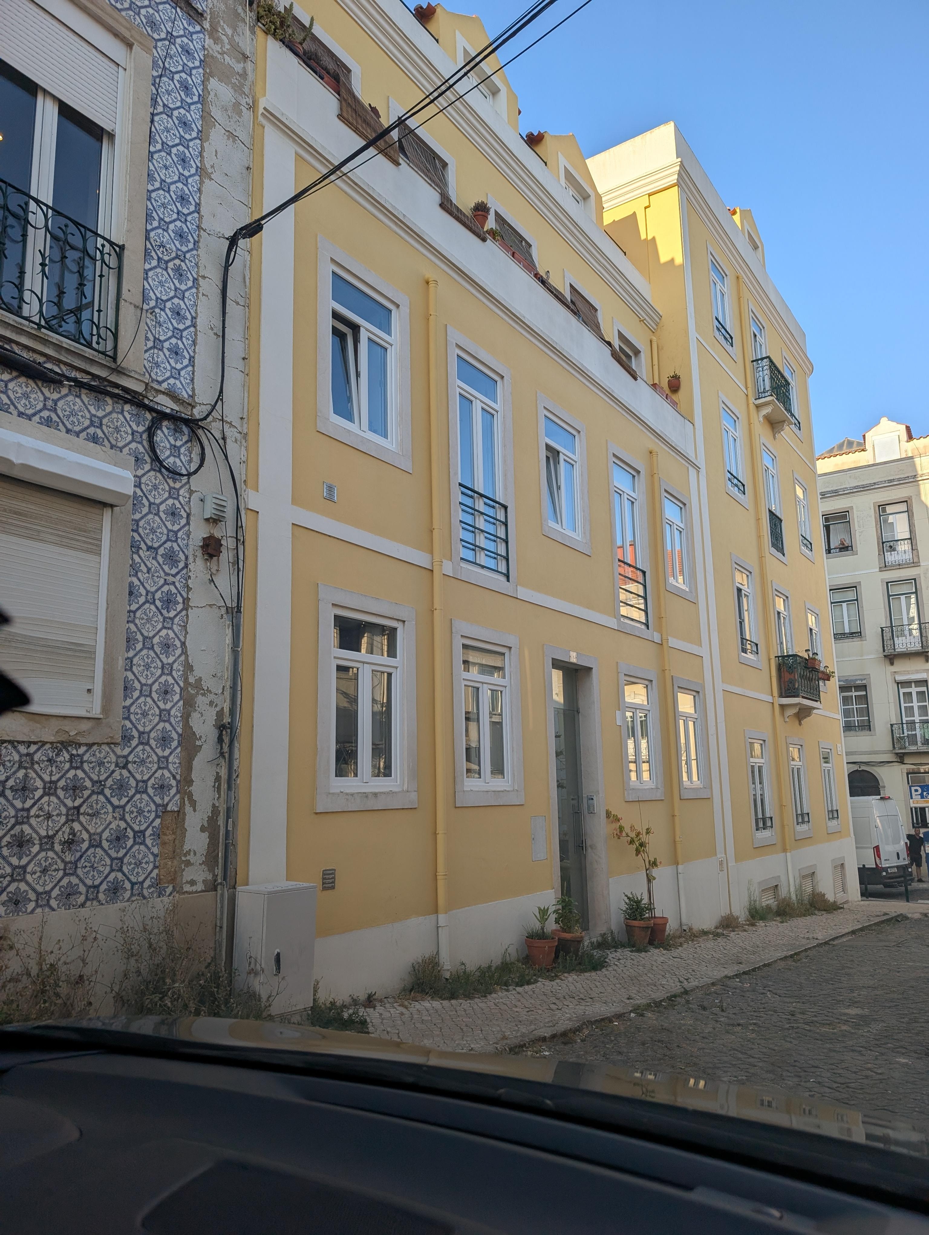 Devanture de l'immeuble 