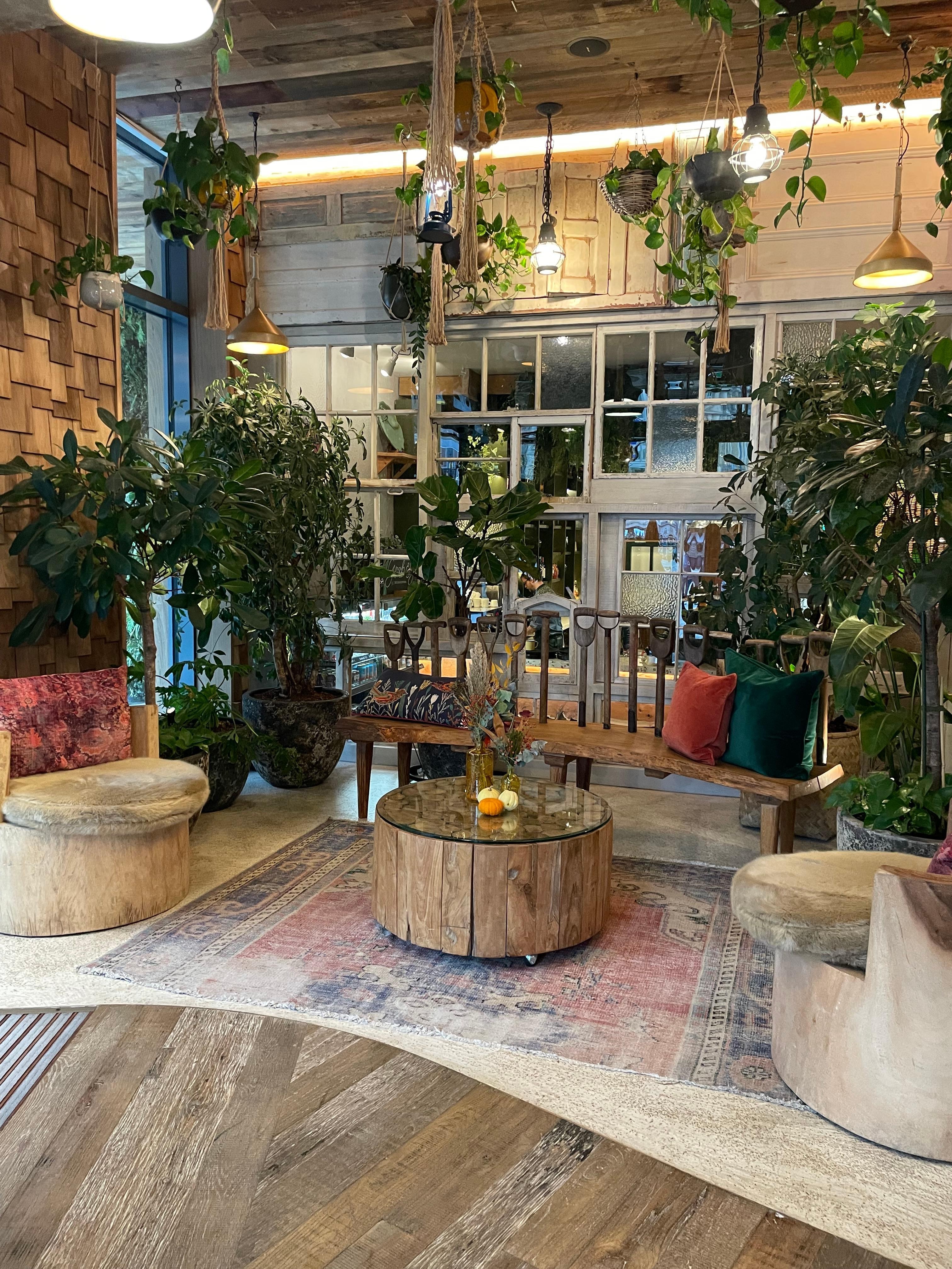 Entrance is very welcoming. 