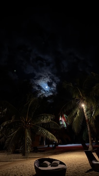 Nighttime on the beach