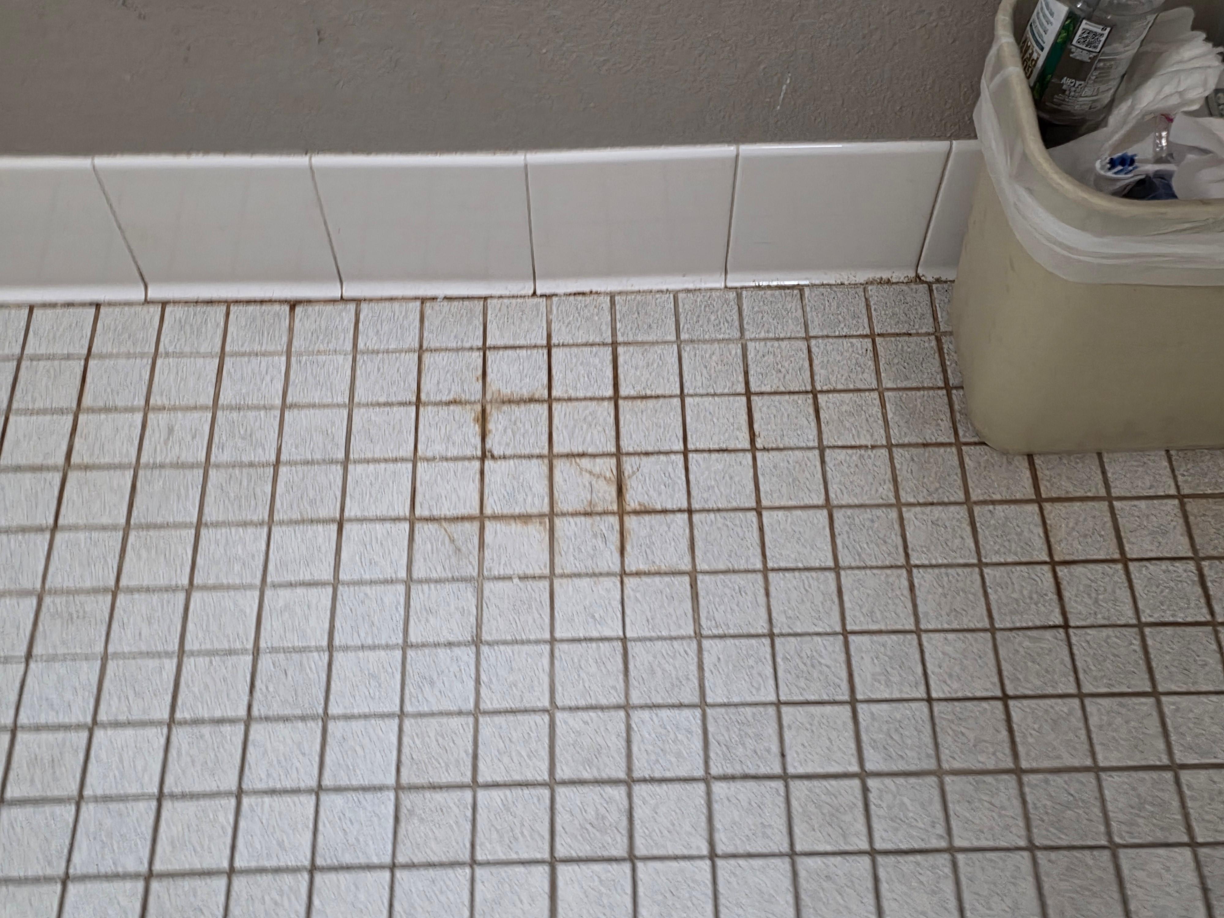 No one moves garbage to wash floors.