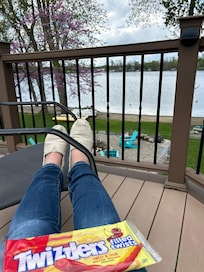 Prepping for my kid’s grad party is easy when the view is this GREAT.