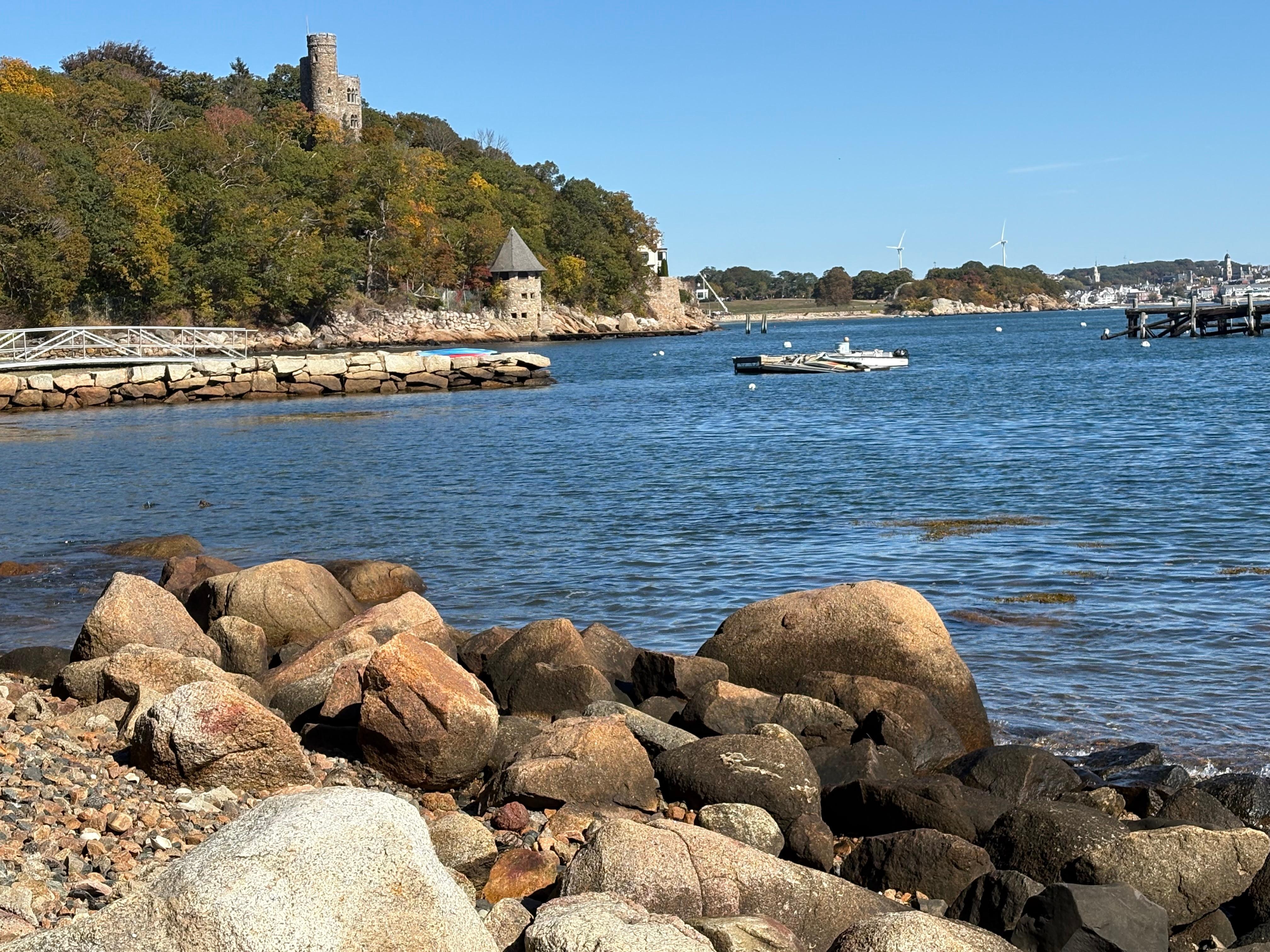 Views from our cove down the lane