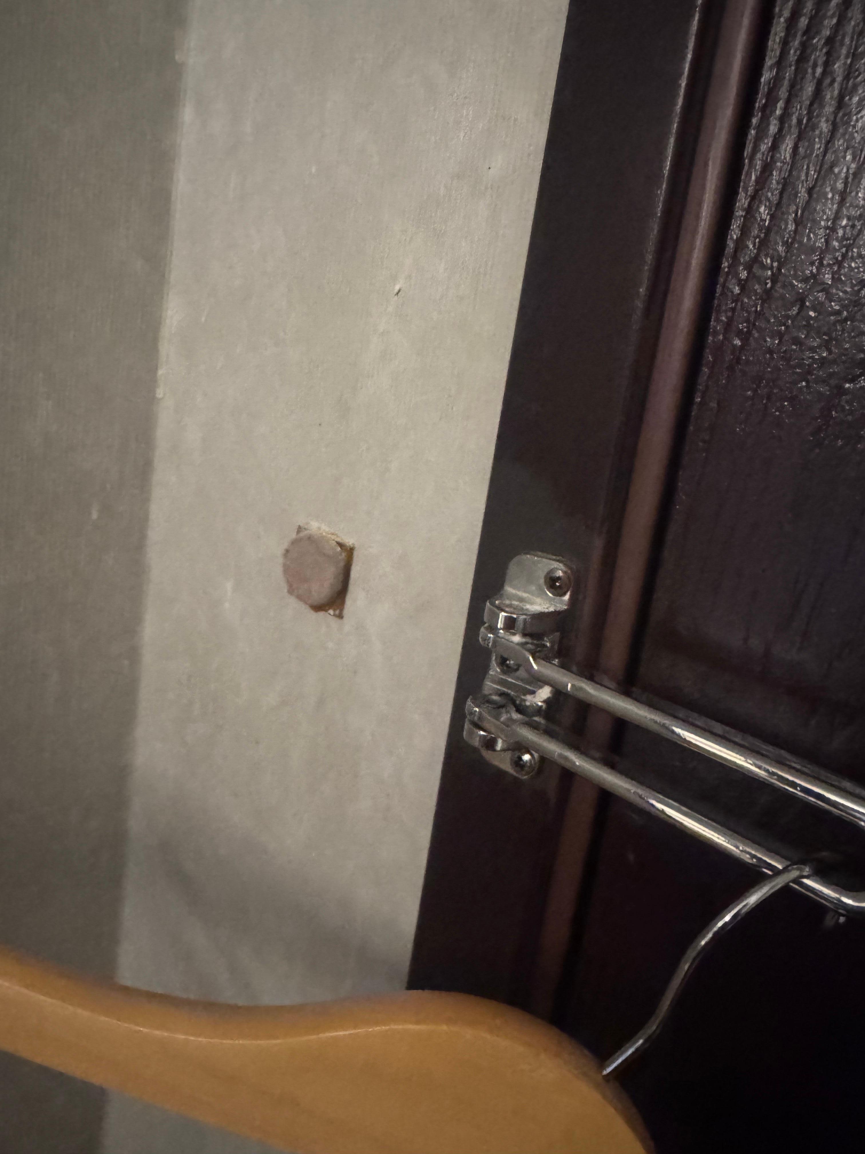 No interior lock or security