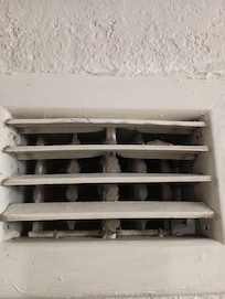 The vents looked dirty.