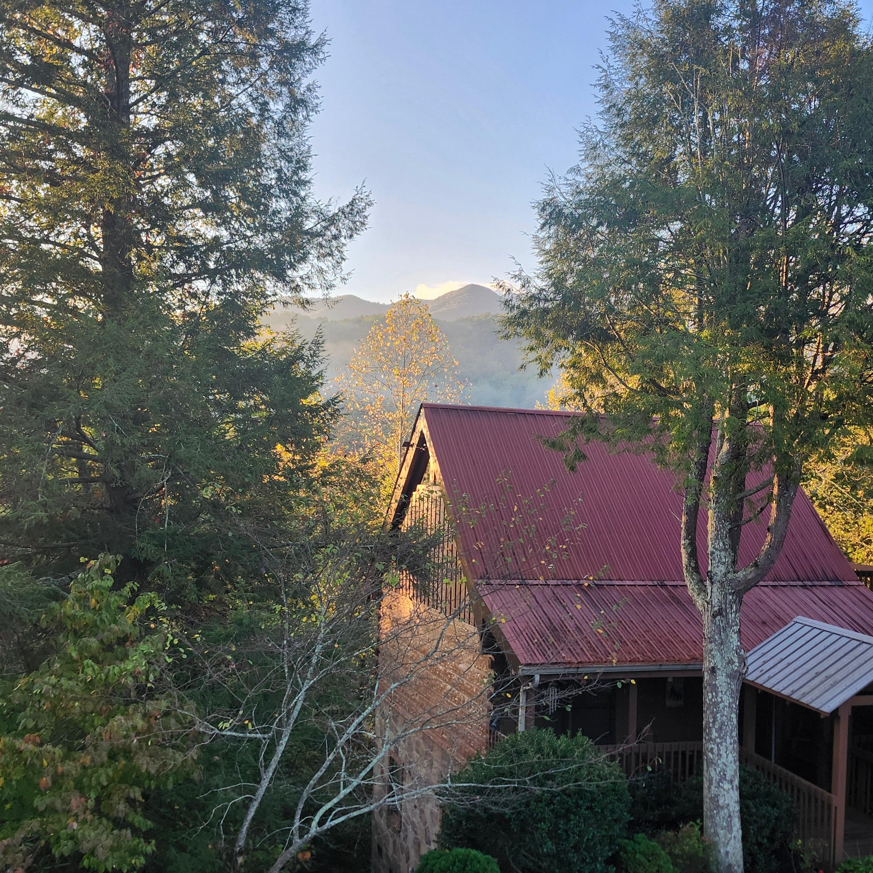 View from front porch