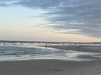 Pawley’s Island Beach after sunset