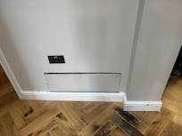Mysterious plasterboard access hatch