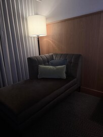 Clean and cozy couch