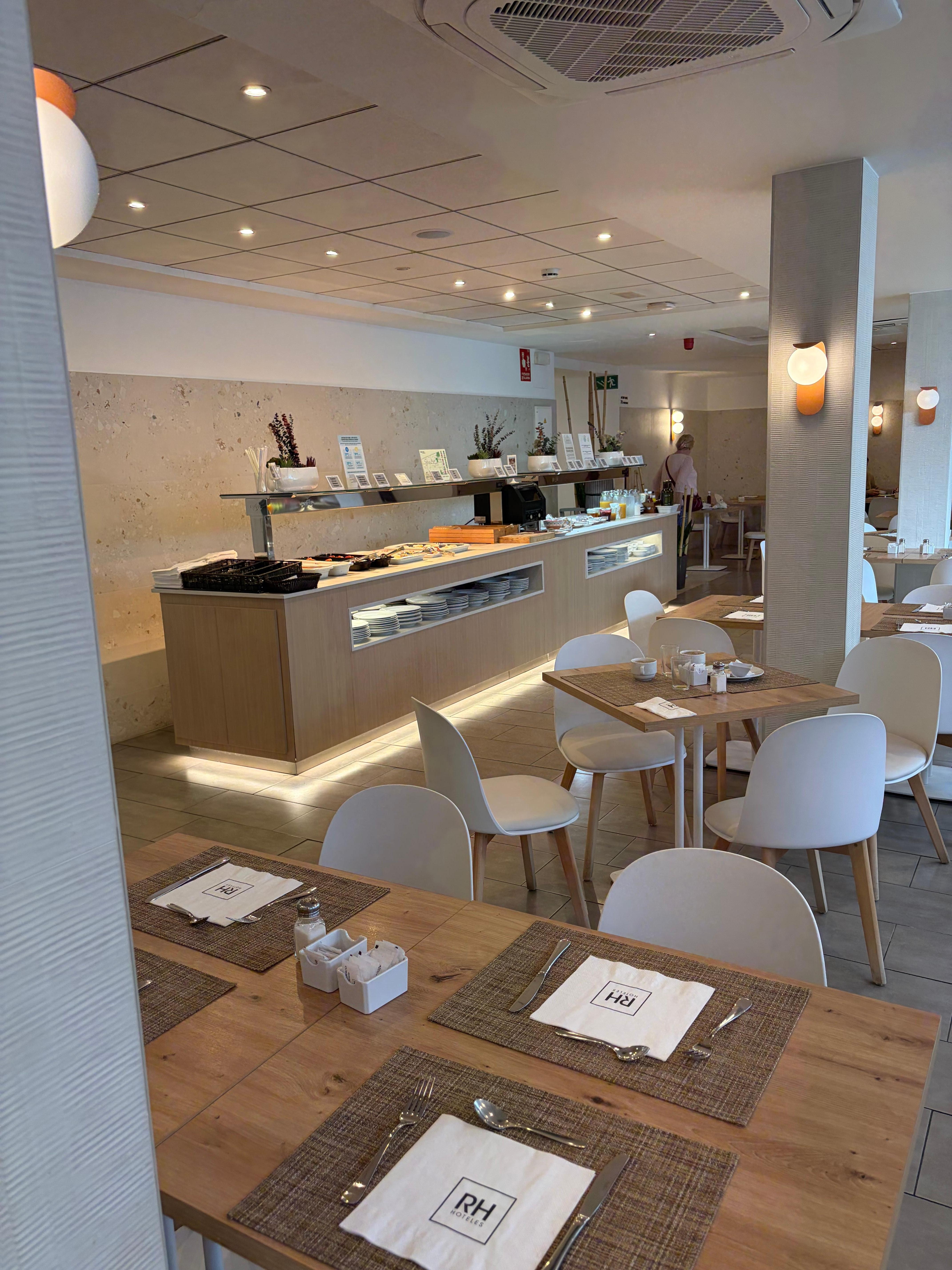 Basement restaurant - lifts to go up/down so very accessible. 