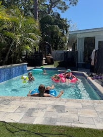 Fun times in the pool!