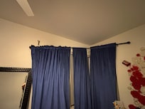 Falling curtains