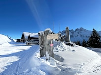 Snowshoe trails nearby