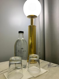 Complimentary water