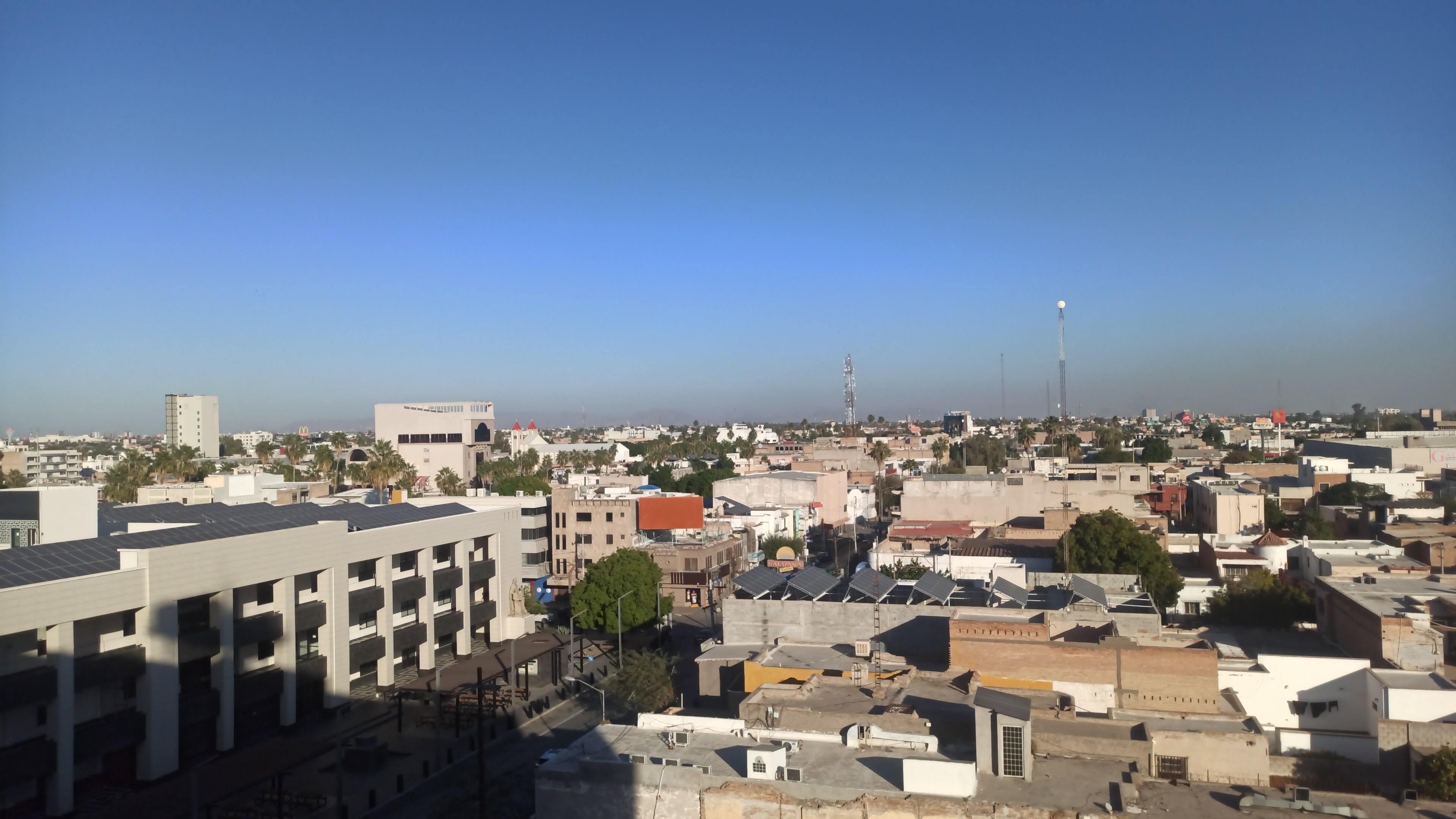 Vista desde el balcón 