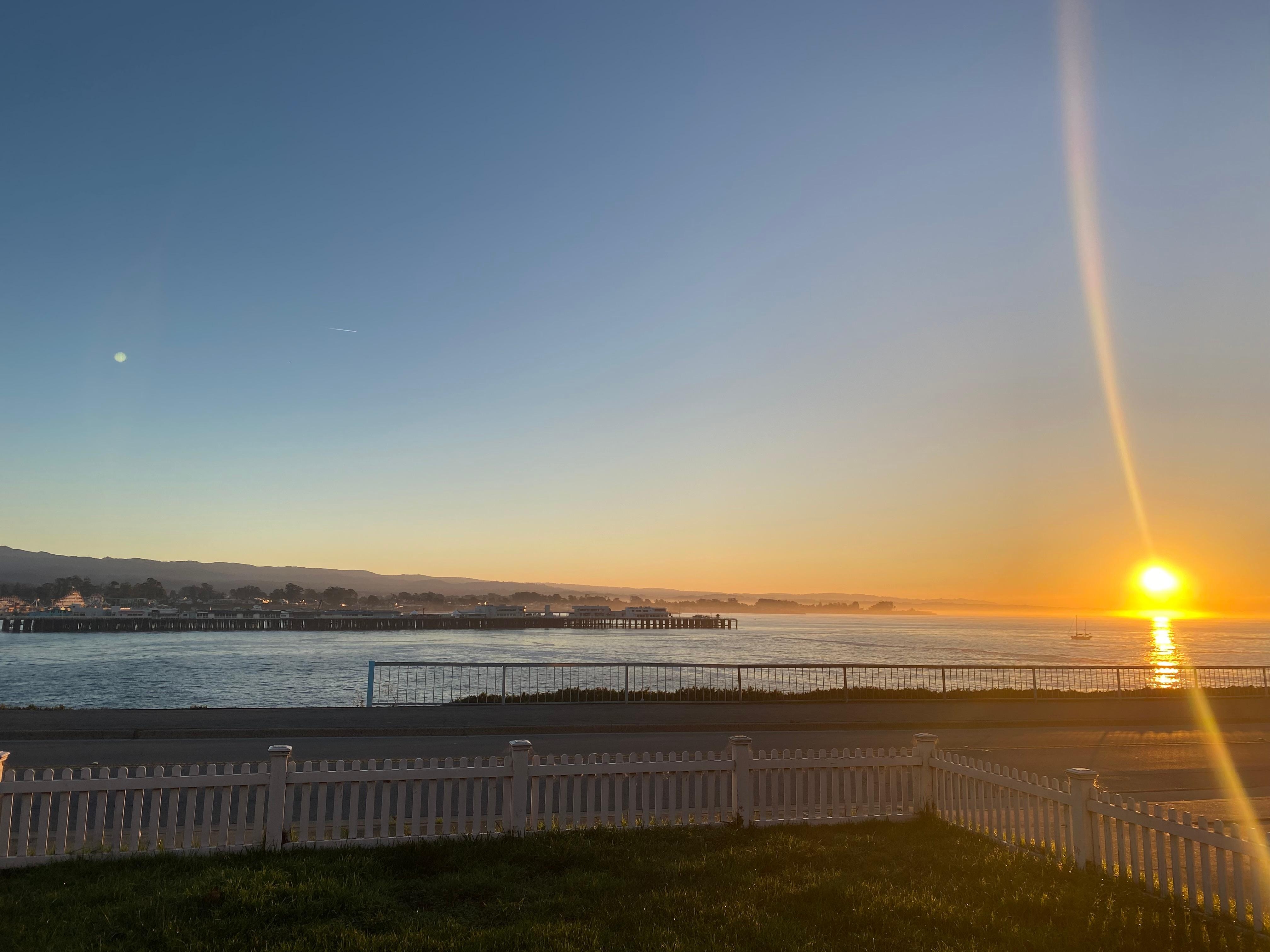 Sunrise from front porch