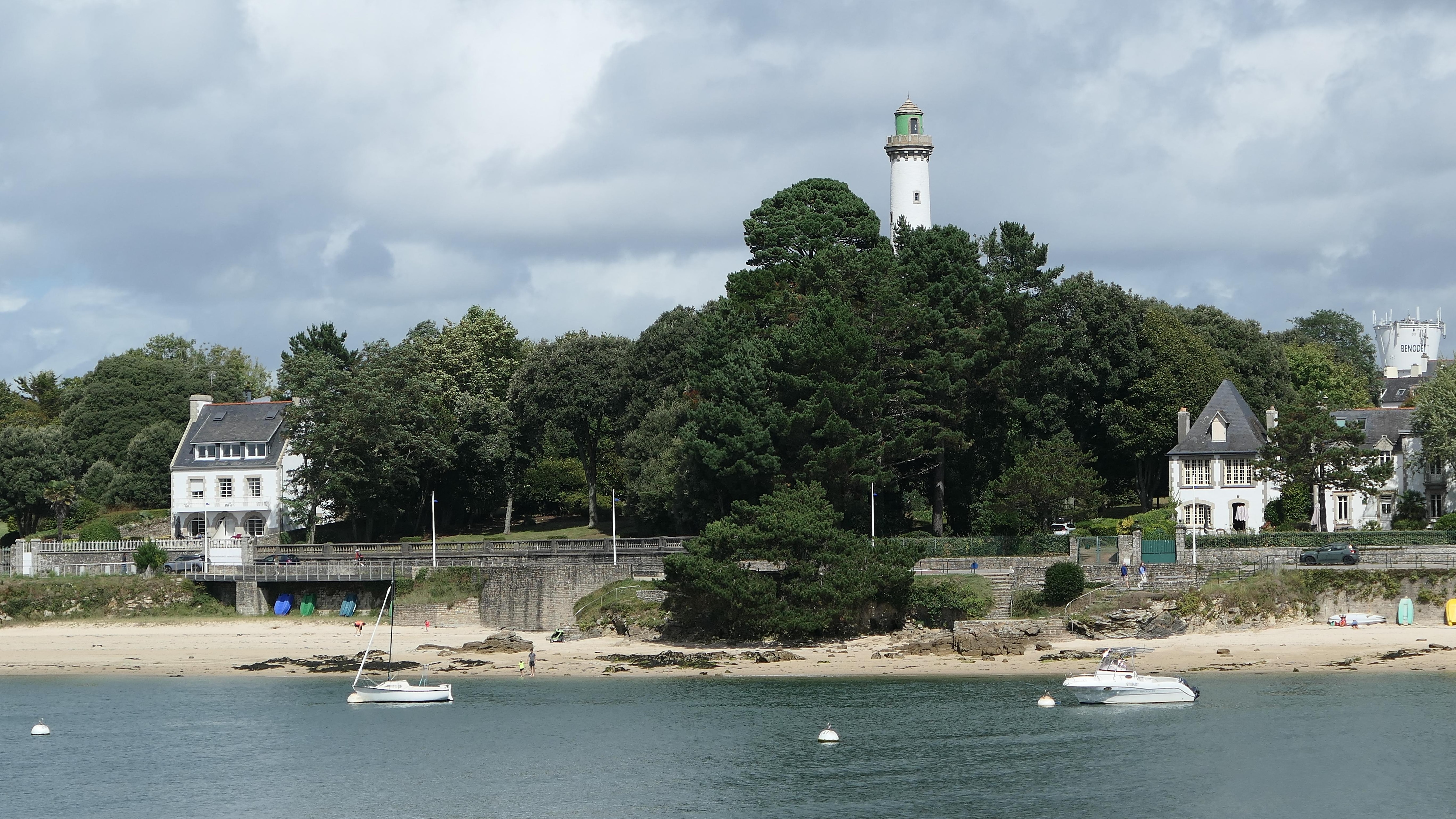 Der Leuchtturm über Benodet